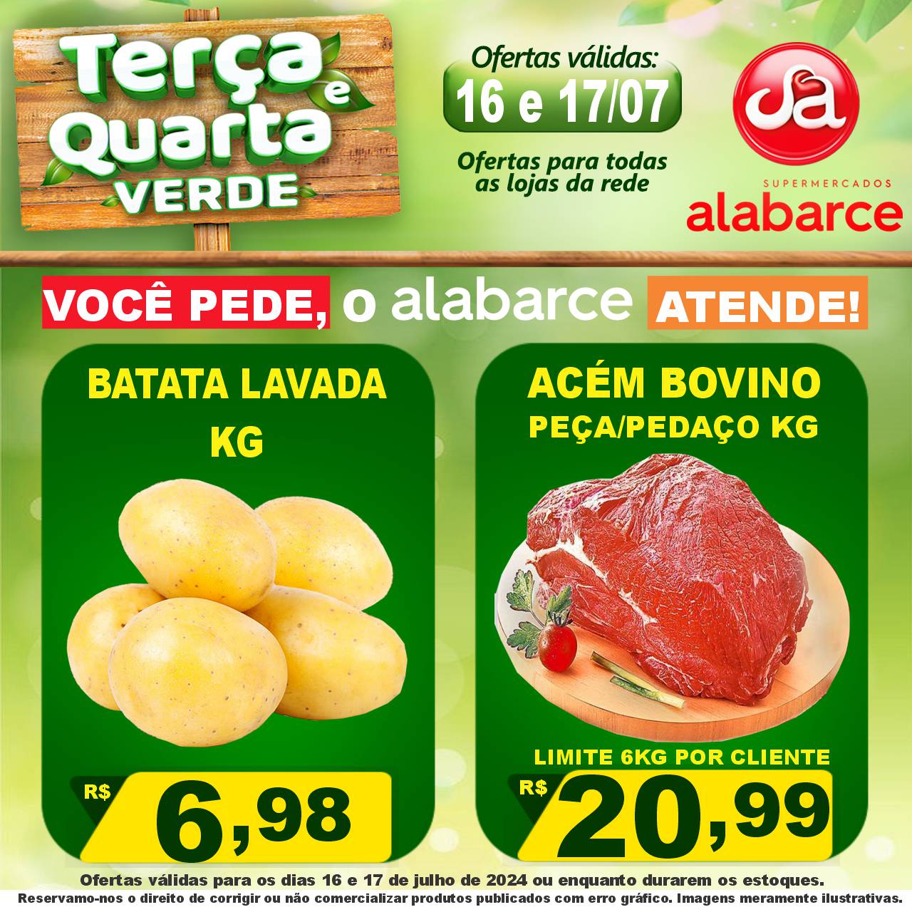 Novas Ofertas - Supermercados Alabarce