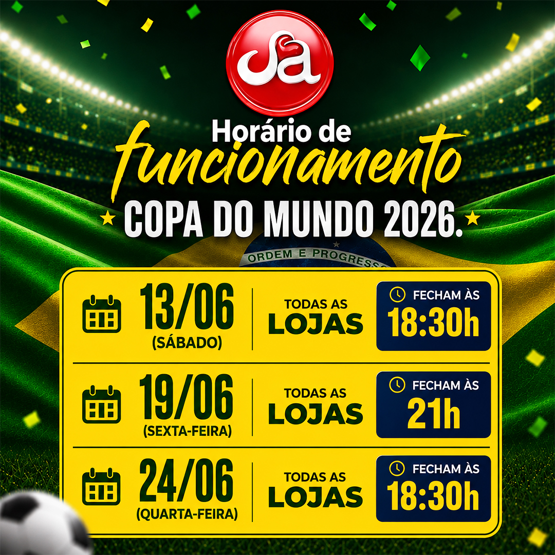 ⚽ Comunicado – Horário de Funcionamento