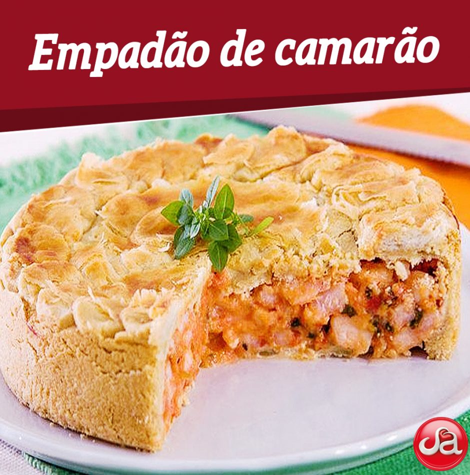 Empadão de camarão
