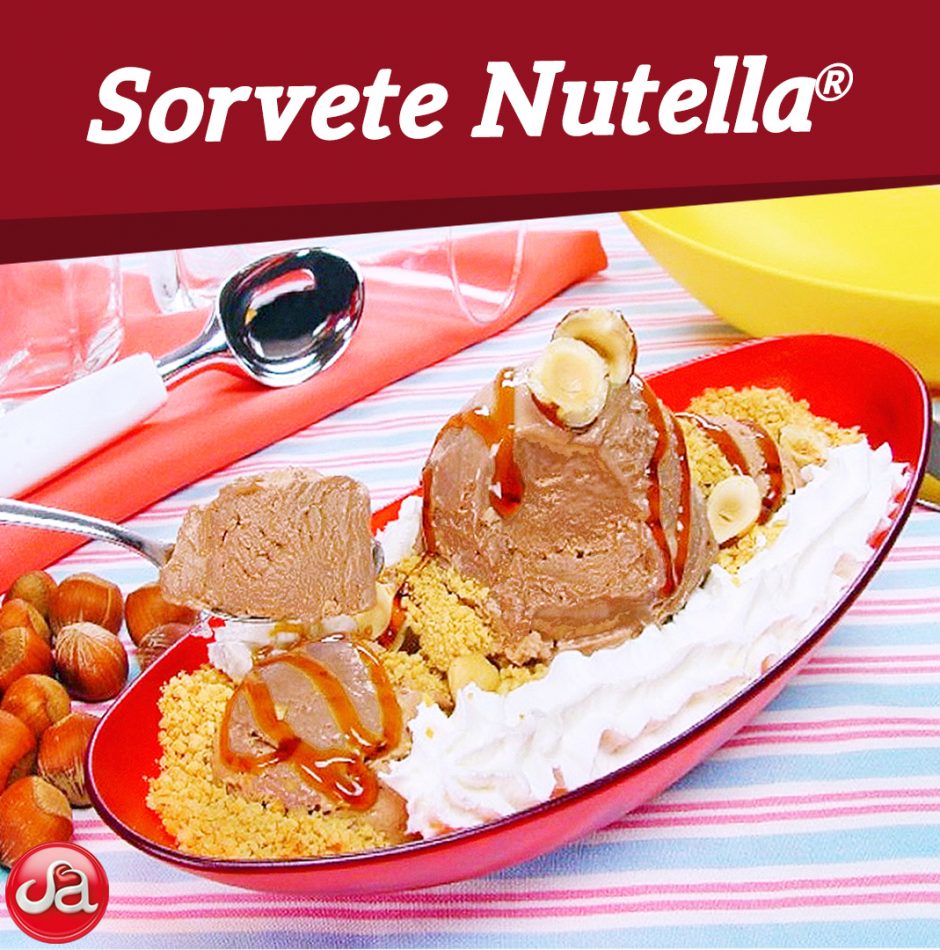 Sorvete-Nutella