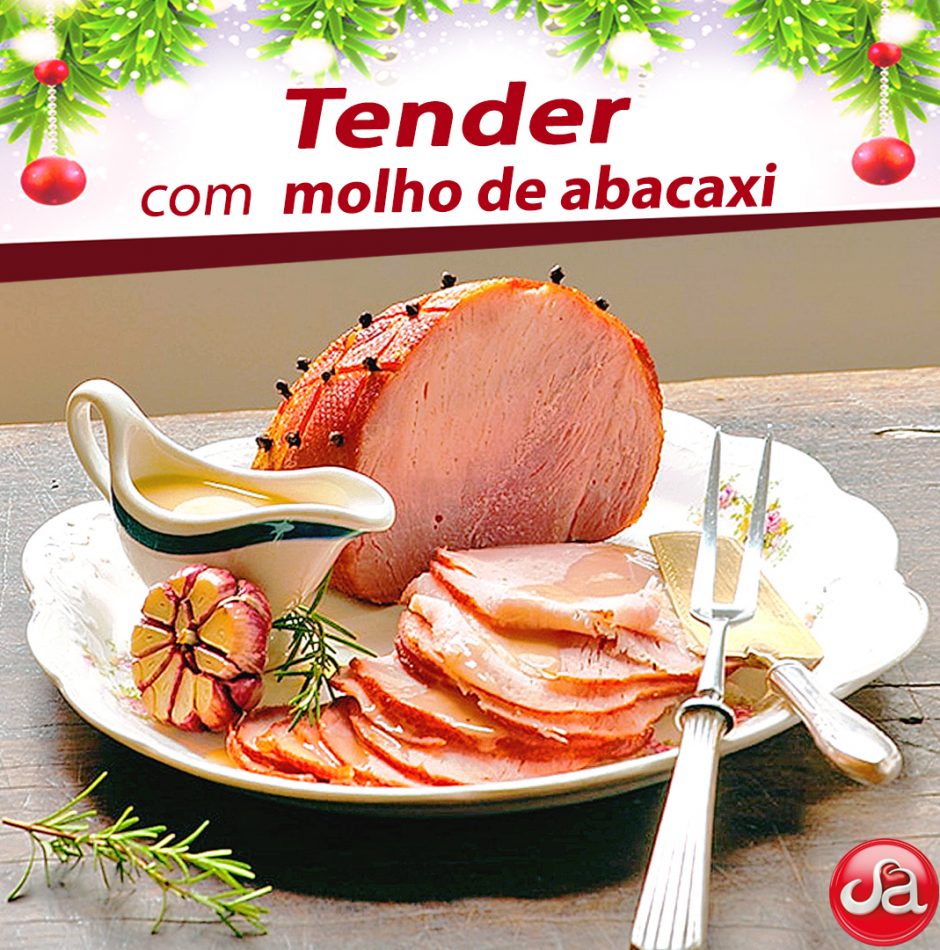 TENDER COM MOLHO DE ABACAXI